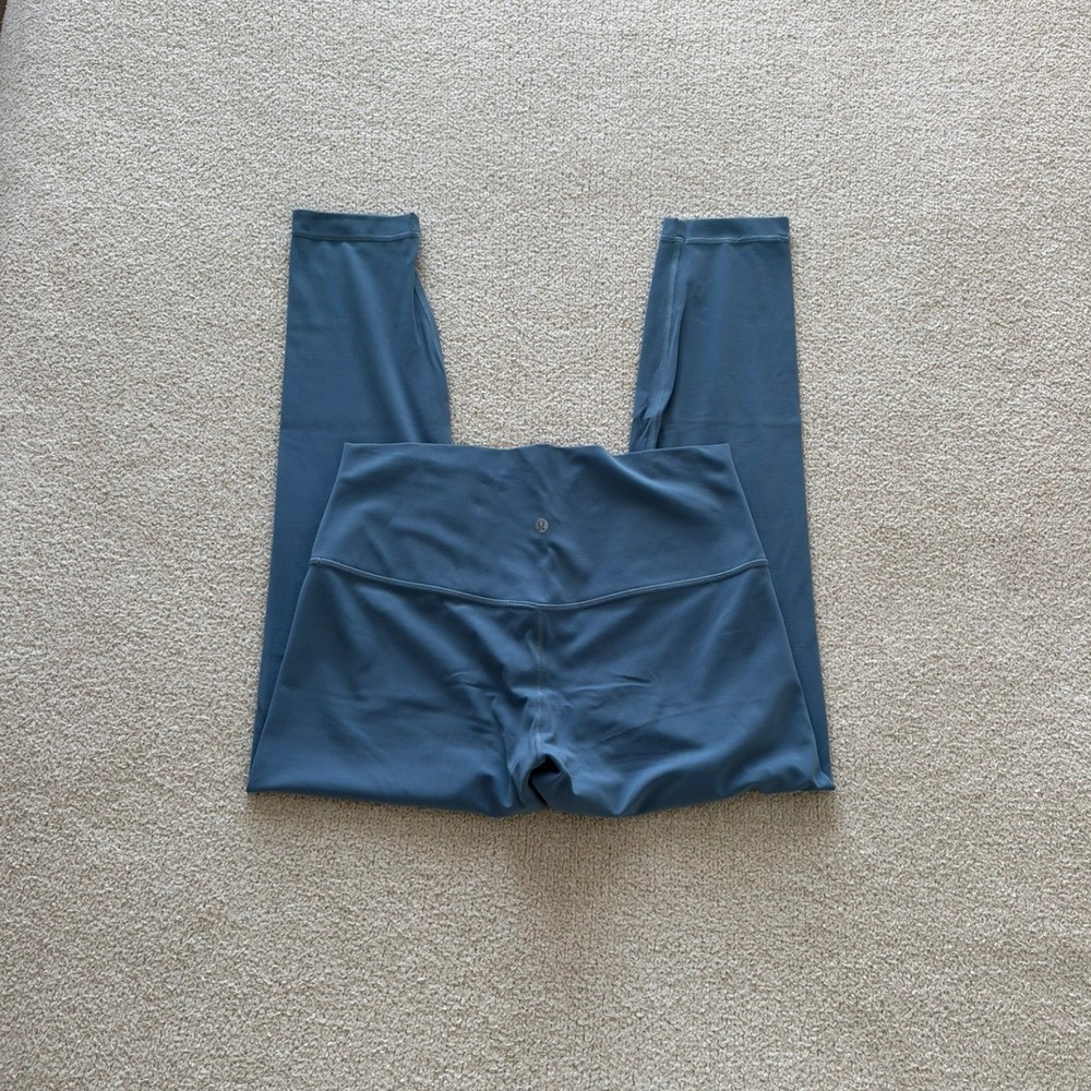 lululemon Align HR Pant 25" size 12 in Utility Blue